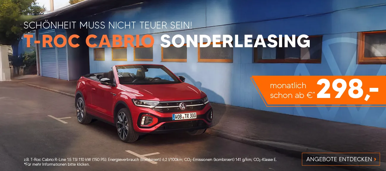 T-Roc Cabrio Sonderleasing