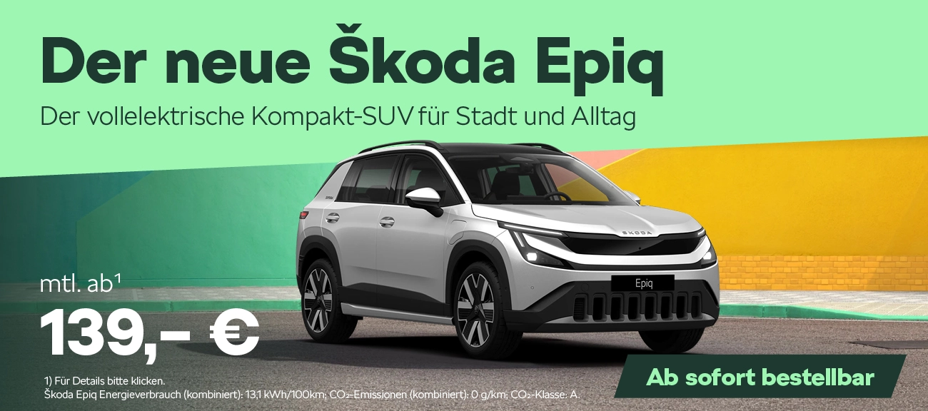Skoda Epiq bestellbar
