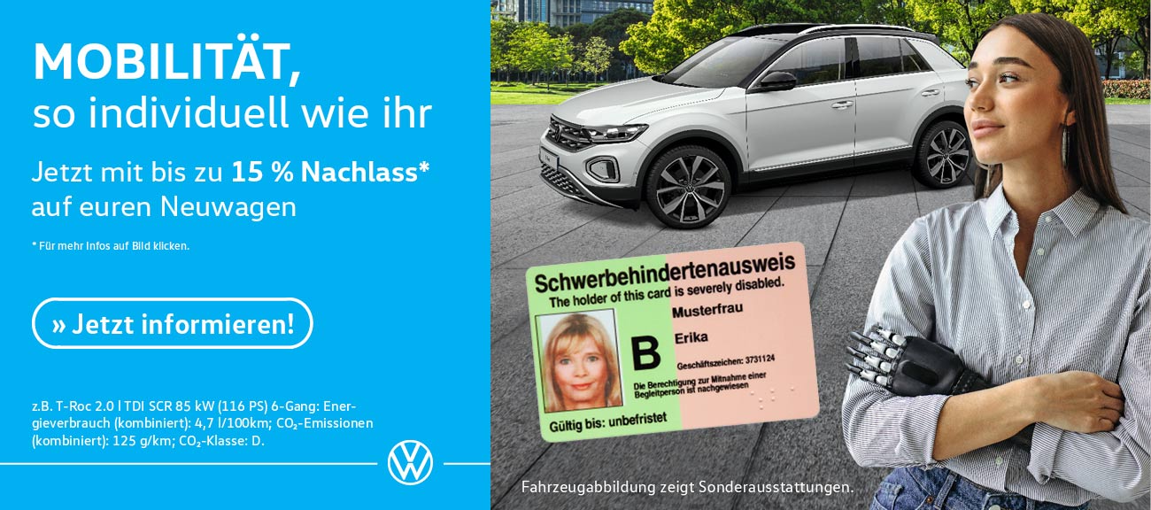 Menschen mit Handicap
