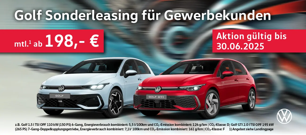 Golf Gewerbe Sonderleasing