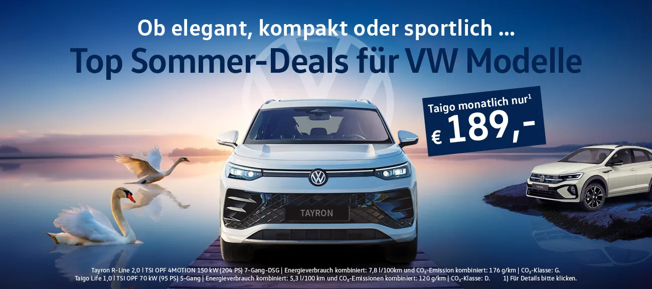 VW Sonderleasing Q3