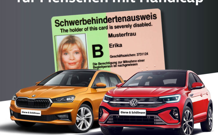  15% Nachlass für Menschen mit Handicap