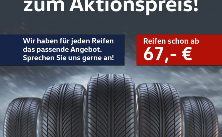  Winterreifen zum Aktionspreis