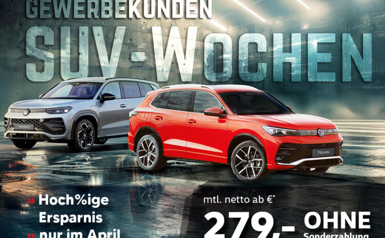  SUV-Gewerbewochen