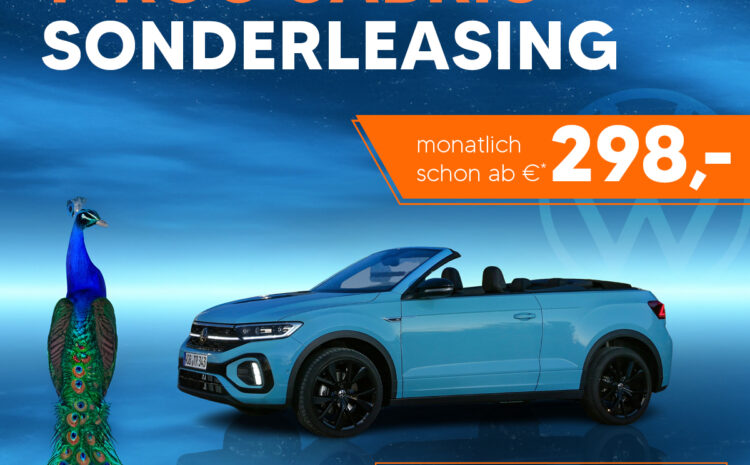  T-Roc Cabrio Sonderleasing