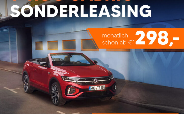  T-Roc Cabrio Sonderleasing