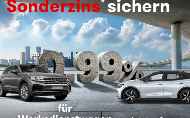  0,99% Werksdienstwagen
