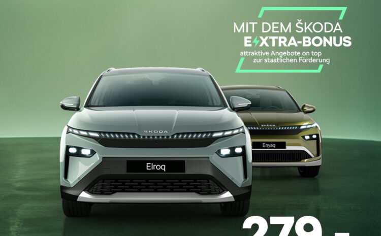  Der Škoda E-XTRA-Bonus