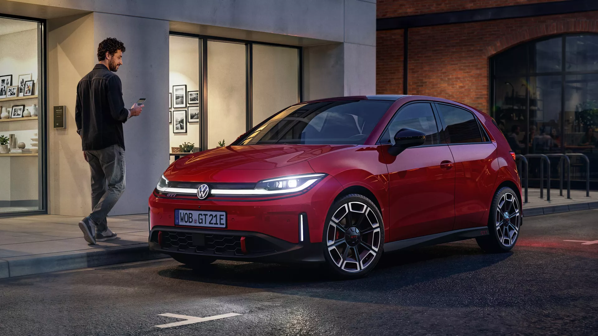 IDP0158_id-polo-gti_front-parking-man-exterior VW ID. Polo GTI Nacht