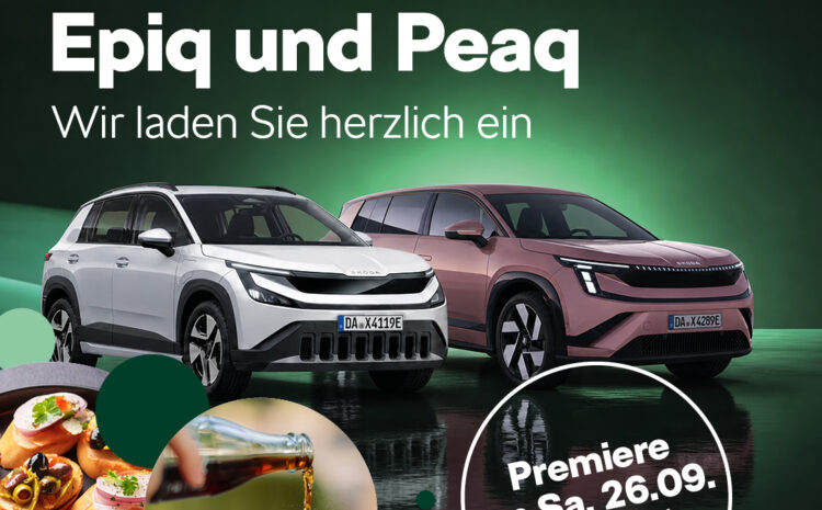  Škoda Epiq und Peaq Premiere